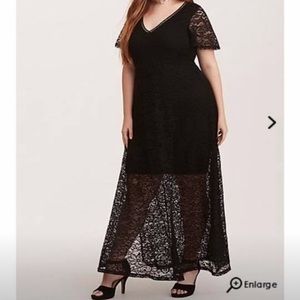 Torrid black dress size 24.